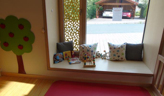 Fenster Spielflur Wiesenhaus